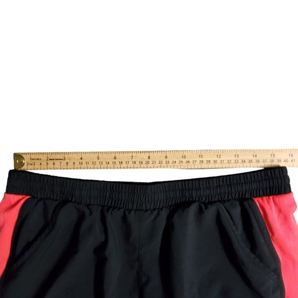 Under Amour Running Shorts Women's Large Black Brief Lined Heat Gear Athletic - Picture 7 of 11